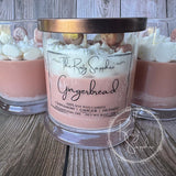 Gingerbread Scented Soy Wax Candle