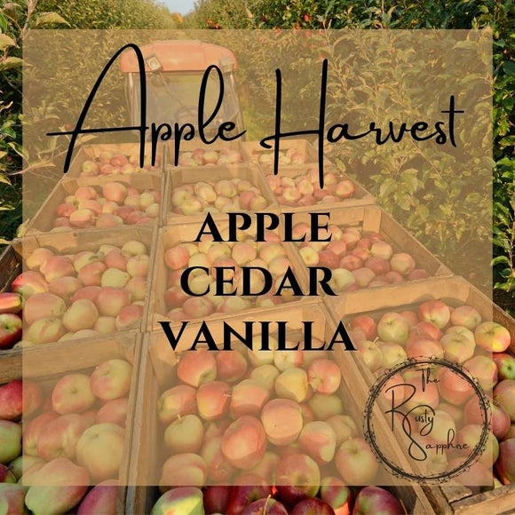 Apple Harvest Scented Soy Wax Candle & Melts