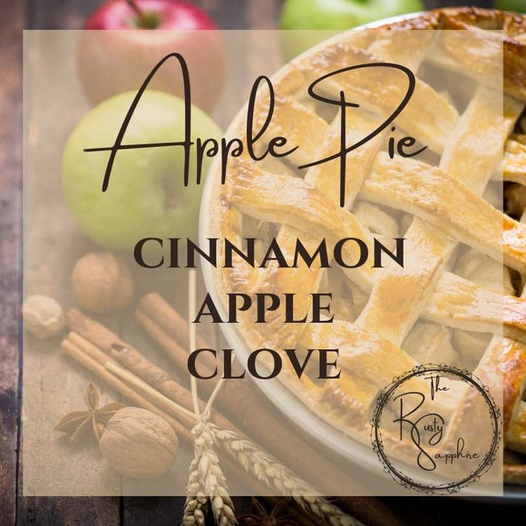 Apple Pie Scented Soy Wax Candle & Melts