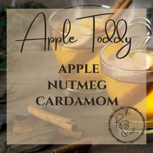 Apple Toddy Scented Soy Wax Candle & Melts