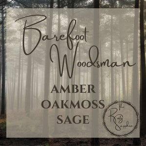 Barefoot Woodsman Scented Soy Wax Candle & Melts