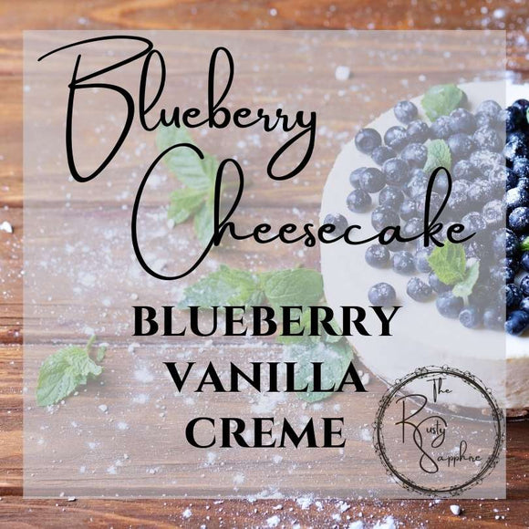 Blueberry Cheesecake Scented Soy Wax Candles & Melts
