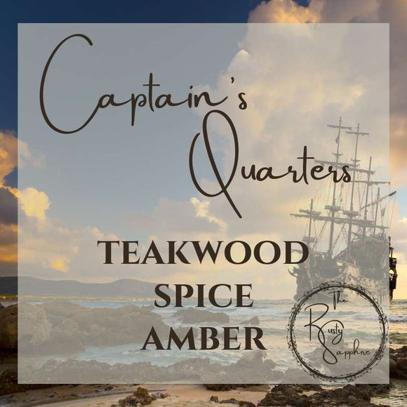 Captain's Quarters Scented Soy Wax Candle & Melts