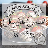 Chocolate Covered Strawberry Scented Soy Wax Candle