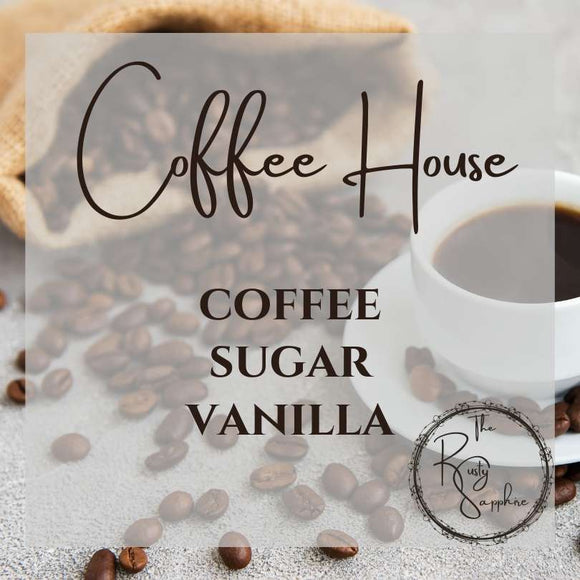 Coffee House Scented Soy Wax Candle & Melts