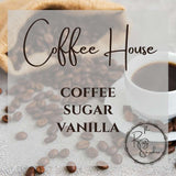 Coffee House Scented Soy Wax Candle & Melts