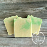 Handmade Goats Milk Bar Soap, Spring Time 4oz