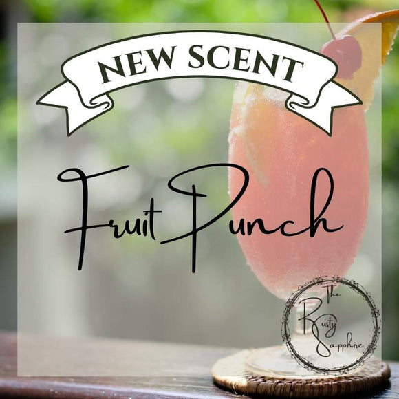 Fruit Punch Scented Soy Wax Candle & Melts