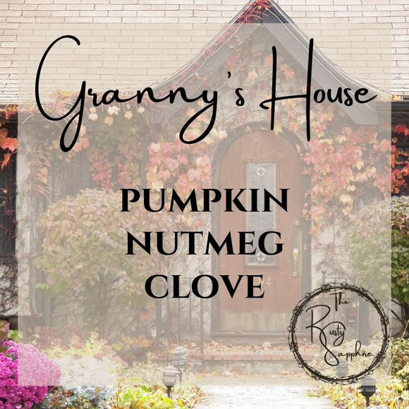 Granny's House Scented Soy Wax Candle & Melts