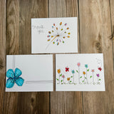 Handmade Thank You Cards No. 3, Set of 6