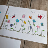 Handmade Thank You Cards No. 3, Set of 6