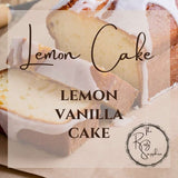 Lemon Cake Scented Soy Wax Candle & Melts