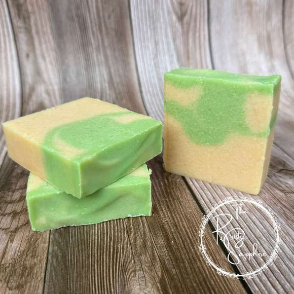 Handmade Goat's Milk Bar Soap, Lemon Verbena 4oz