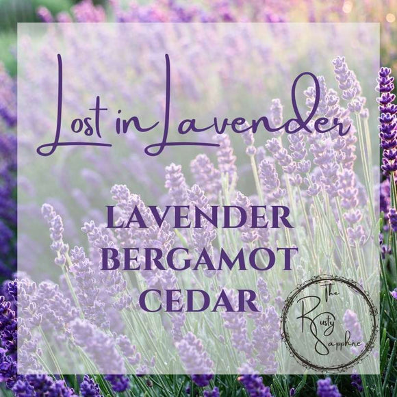 Lost in Lavender Scented Soy Wax Candle & Melts