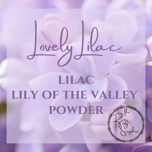 Lovely Lilac Scented Soy Wax Candle & Melts