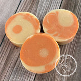 Handmade Goats Milk Bar Soap, Orange Patchouli 3oz