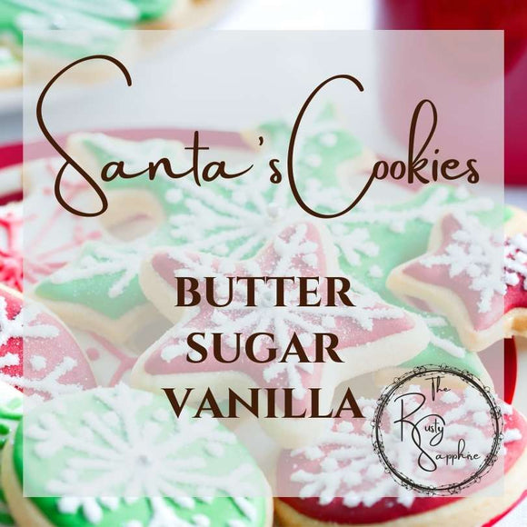Santa’s Cookies Scented Soy Wax Candle & Melts