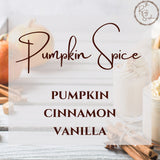 Pumpkin Spice Scented Soy Wax Candle