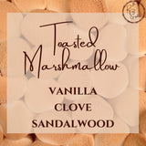 Toasted Marshmallow Scented Soy Wax Candle