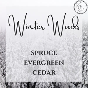 Winter Woods Scented Soy Wax Candle