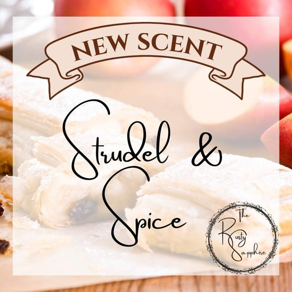 Strudel & Spice Scented Soy Wax Candle & Melts
