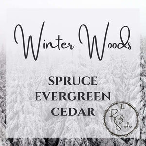 Winter Woods Scented Soy Wax Candle & Melts