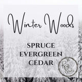 Winter Woods Scented Soy Wax Candle & Melts