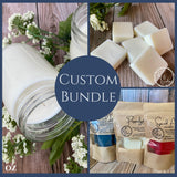 Candle & Wax Melt Bundle with Personalized Custom Labels