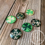 St. Patrick's Day Themed Shamrock Magnet, Set of 6