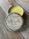 Silky Salve Nail & Cuticle Salve with Coconut Oil, Beeswax and Jojoba oil, 2oz