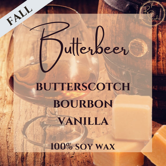 Butterbeer Scented Soy Wax Candle
